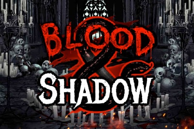 Blood & Shadow Slot Logo