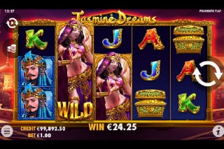Jasmine Dreams Free Spins Win