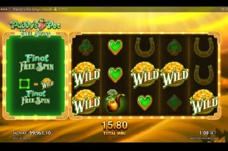 Paddy's Pot Mega Moolah Free Spins