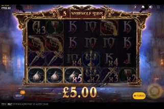 Transylvania Night of Blood Free Spins Bonus