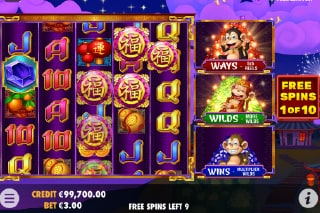3 Dancing Monkeys Free Spins Bonus