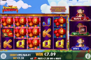 3 Dancing Monkeys Slot Win
