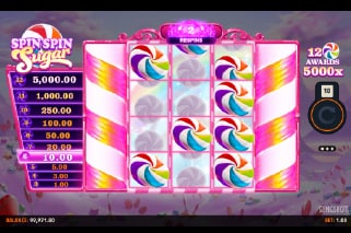 Spin Spin Sugar Free Spins Bonus