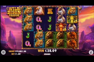Wild Bison Charge Free Spins Bonus