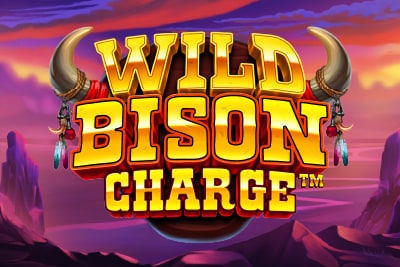 Wild Bison Charge Slot Logo