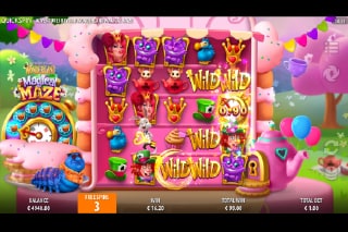Adventures Beyond Wonderland Bonus Game With Wilds