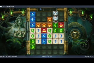 Ashoka Slot Bonus Game with Expanding Reels