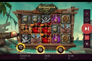 Barbarossa Slot Bonus