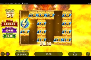 Blazing Bison Gold Blitz Feature Win