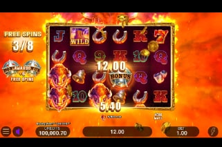 Blazing Bison Gold Blitz Free Spins Bonus