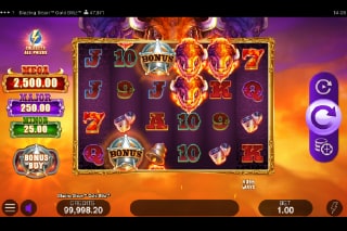 Blazing Bison Gold Blitz Mobile Slot Game