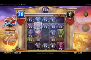 Champions of Olympus Free Spins Bonus