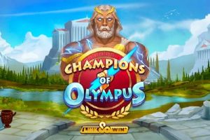 Champions of Olympus Slot Logo