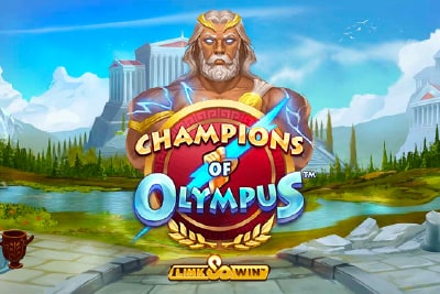 Champions of Olympus Slot Logo