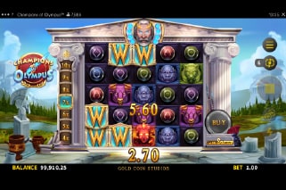 Champions of Olympus Slot Wilds Feature