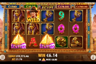 Diamodsn Of Egypt Scatter Wins