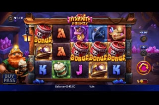 Dynamite Frenzy Slot Feature