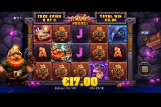 Dynamite Frenzy Slot Win