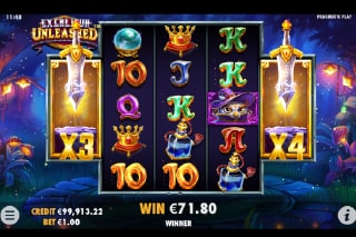 Excalibur Unleashed Free Spins Bonus