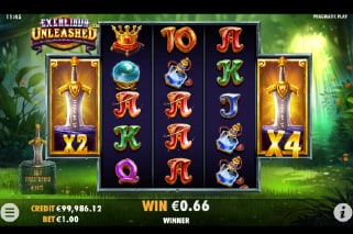 Excalibur Unleashed Slot Wild Multipliers