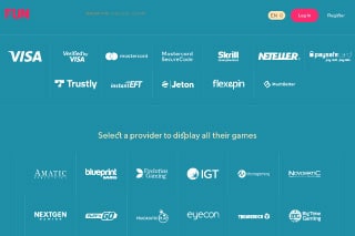 Fun Casino Payments & Game Providers
