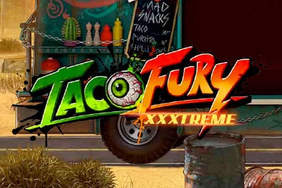 Taco Fury XXXtreme Slot Logo