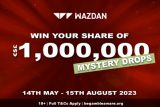 £€$1,000,000 Wazdan Slots Mystry Drops Promotion