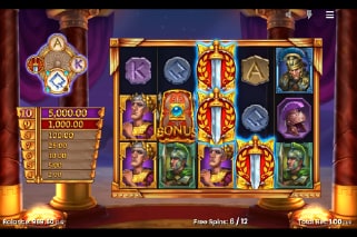 10 Swords Free Spins Bonus