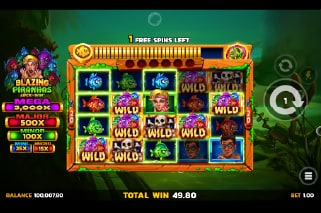 Blazing Piranhas Free Spins Bonus