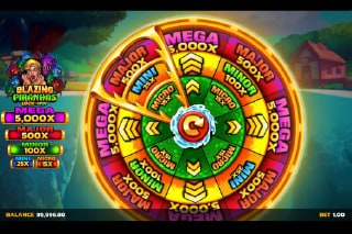 Blazing Piranhas Jackpot Wheel