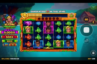 Blazing Piranhas Mobile Slot Game