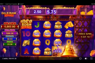 Gold Rush Express Bonus Feature
