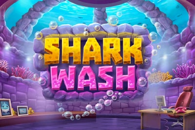 Shark Wash Slot Logo