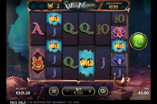 The Wish Master Megaways Bonus Feature