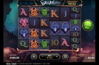 The Wish Master Megaways Mobile Slot Game