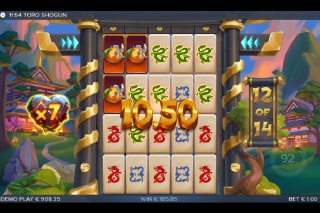 Toro Shogun Free Spins Bonus with Multiplier