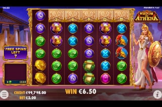 Wisdom Of Athena Free Spins Bonus