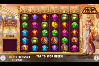 Wisdom Of Athena Mobile Slot Game
