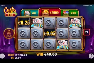 Cash Box Slot Mini Jackpot Win