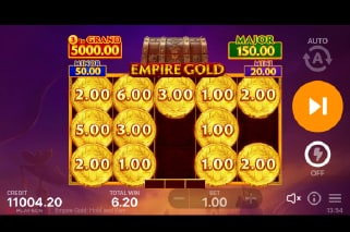 Empire Gold Hold And Win Slot Bonus Game