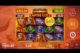 Empire Gold Slot Free Spins Bonus