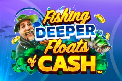 Fishing Deeper Floats Of Cash Slot Logo
