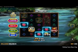 Fishing Fever Bass King Free Spins Bonus