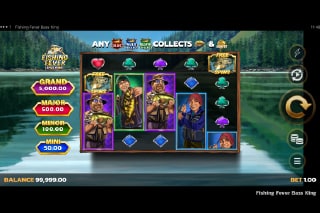 Fishing Fever Bass King Mobile Slot Game