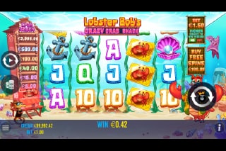 Lobster Bobs Crazy Crab Shack Mobile Slot Game