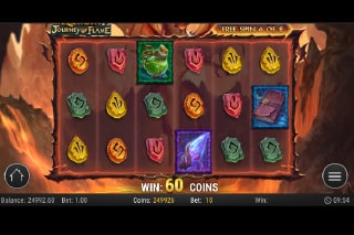 Merlin Journey Of Flame Free Spins Bonus