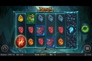 Merlin Journey Of Flame Mobile Slot Game