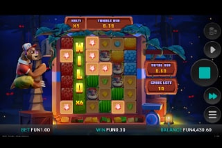 Sloth Tumble Super Spins Bonus