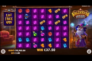 Spellbinding Mystery Free Spins Bonus Win