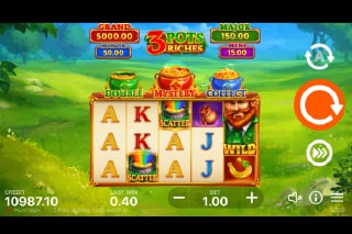 3 Pots Riches Mobile Slot Game